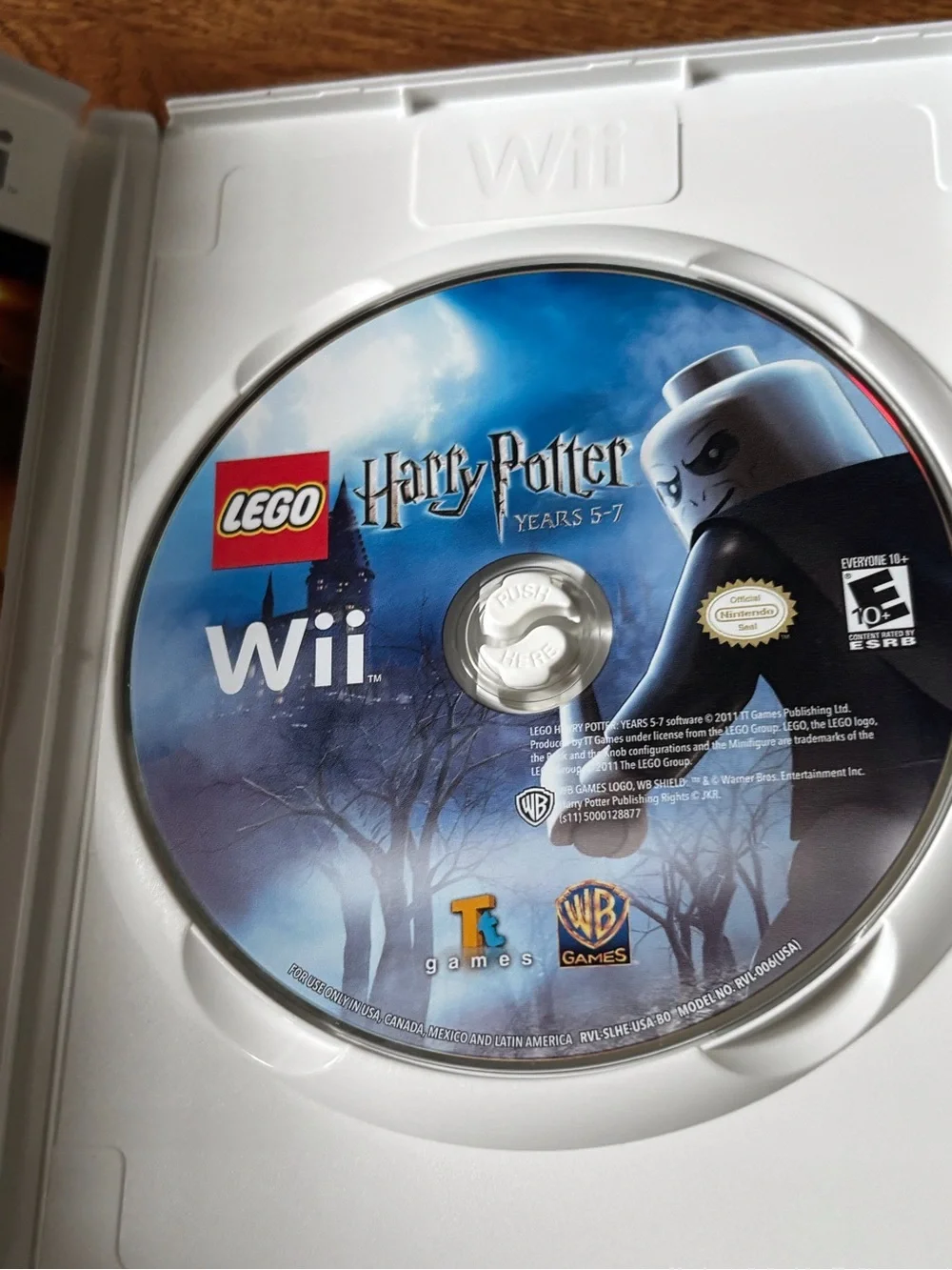 Nintendo Wii Lego Harry Potter Year 5-7 video game